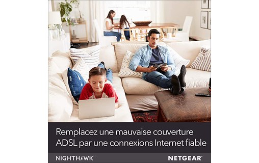 Routeur 4G NETGEAR AIRCARD MOBILE ROUTER - Bi-bande 2000 Mbit/s