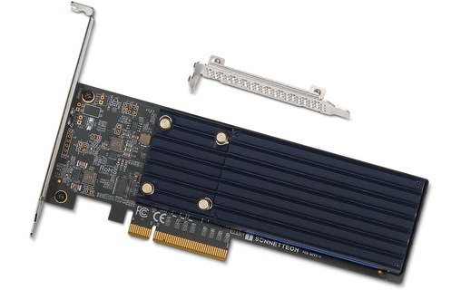 Sonnet M.2 2x4 PCIe 3.0 - Carte PCIe pour 2 SSD M.2 NVMe