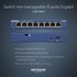 Switch Ethernet NETGEAR GS108GE 8 ports