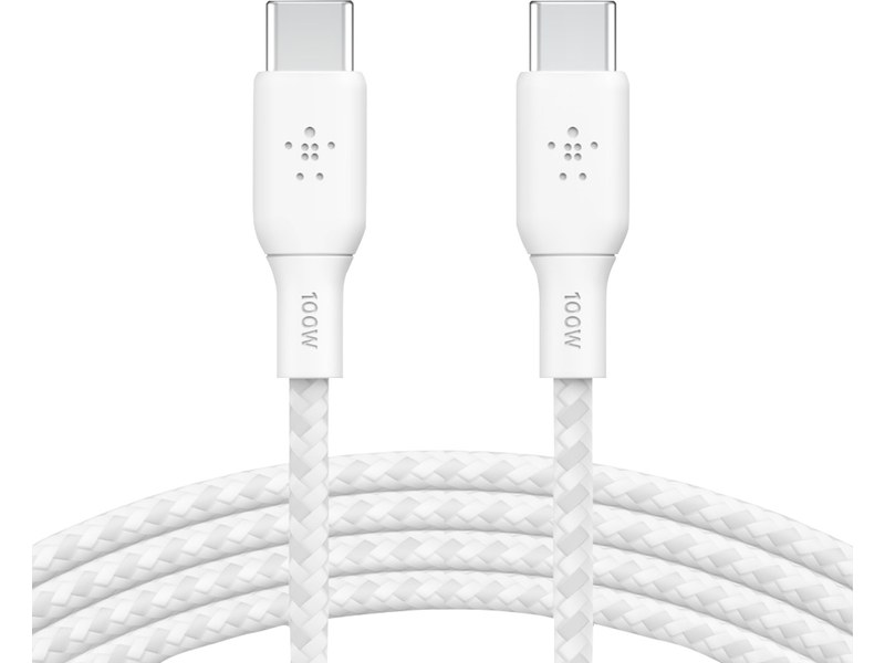 Câble USB-C vers USB-C 3 m - Blanc - Belkin Boost Charge - USB - BELKIN