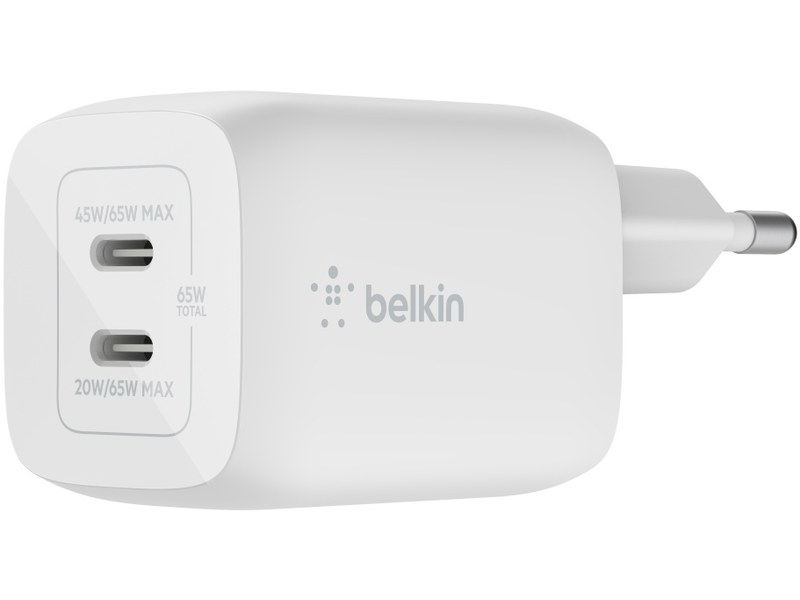 Chargeur mural USB-C 20 W BOOST↑Charge Pro de Belkin avec câble USB-C vers  Lightning (1,2 m) - Apple (FR)