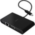 Hub Adaptateur USB-C vers USB, Ethernet, VGA et HDMI 4K Compact Belkin Noir