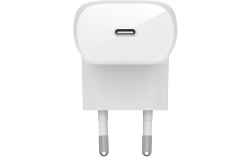 Belkin BOOST CHARGE - Chargeur USB-C 30W - Blanc