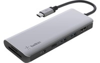 Belkin Hub USB-C - Station d'accueil 7 ports - Charge USB-C 100W
