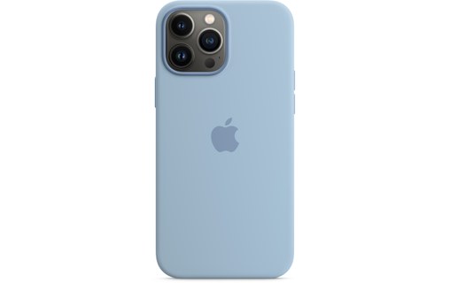 Apple Coque en silicone avec MagSafe pour iPhone 13 Pro Max - Bleu