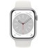 Apple Watch Series 8 OLED 41 mm Argent GPS (satellite)