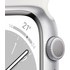 Apple Watch Series 8 OLED 41 mm Argent GPS (satellite)