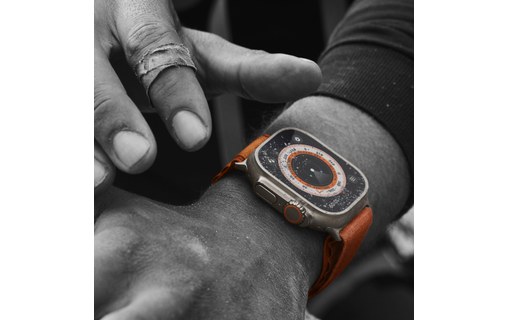 Apple Watch Ultra OLED 49 mm 4G Métallique GPS (satellite)