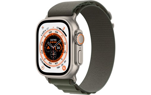 Apple Watch Ultra OLED 49 mm 4G Métallique GPS (satellite)