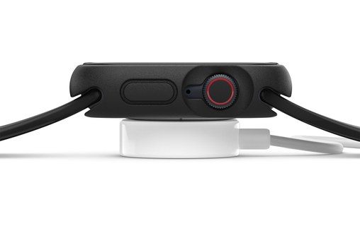 Bumper pour Apple Watch 9 | 8 | 7 45 mm - OtterBox Exo Edge - Noir