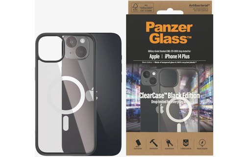 Coque Magsafe pour iPhone 14 Plus - Transparente - PanzerGlass
