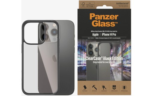 Coque pour iPhone 14 Pro - Transparente - PanzerGlass