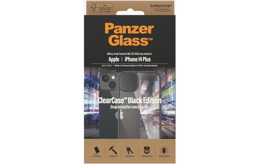Coque pour iPhone 14 Plus - Tranparente - PanzerGlass