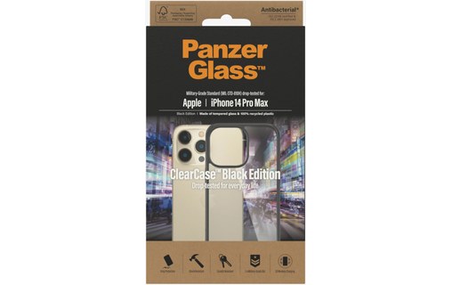 Coque pour iPhone 14 Pro Max - Transparente - PanzerGlass