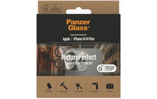 Protection Caméra Arrière pour iPhone 14 & 14 Plus - PanzerGlass