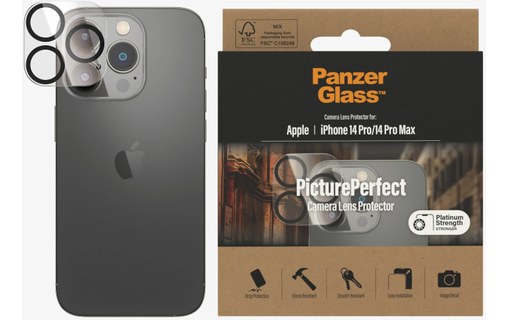 Protection Caméra Arrière pour iPhone 14 Pro & Pro Max - PanzerGlass