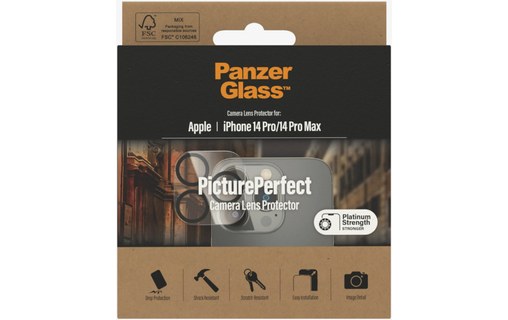 Protection Caméra Arrière pour iPhone 14 Pro & Pro Max - PanzerGlass