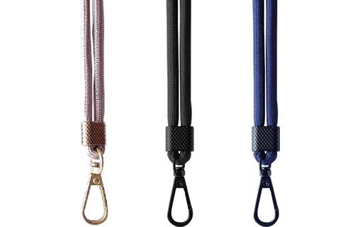 Bandoulière ajustable pour coque d'iPhone - Noir - aiino