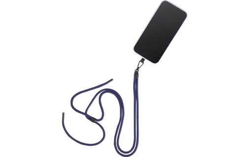 Bandoulière ajustable pour coque d'iPhone - Bleu - aiino