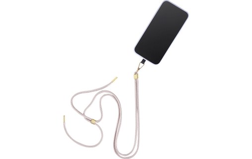 Bandoulière ajustable pour coque d'iPhone - Rose - aiino
