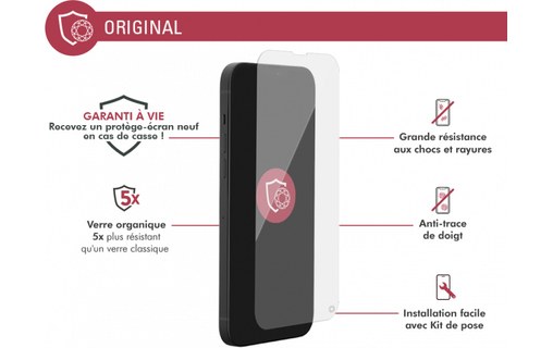 Force Glass iPhone 14 Pro Max - Vitre de protection écran