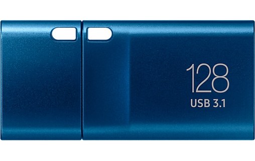Clé USB-C Samsung 128 Go - Bleu - USB 3.2