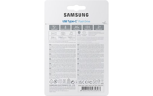 Clé USB-C Samsung 128 Go - Bleu - USB 3.2