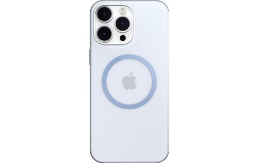 SwitchEasy Gravity M iPhone 14 Pro - Coque avec MagSafe - Bleu transparent