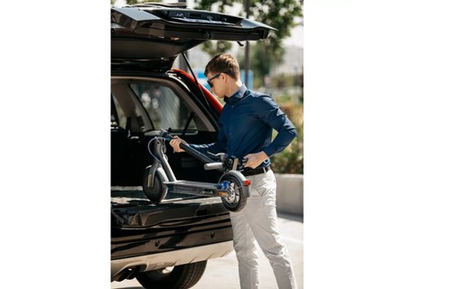 Trottinette électrique pliable - Xiaomi Mi Electric Scooter 3 Gris/Blanc