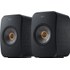 KEF LSX II Noir Carbon- Enceintes sans fil Hi-Fi multiroom Wi-Fi / AirPlay 2 / B