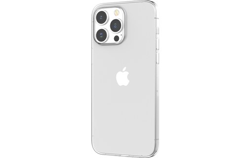 Coque ultra fine pour iPhone 15 Pro Max - Blanche transparente