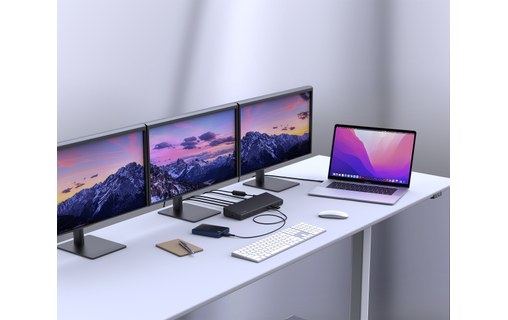 Belkin Station d'accueil USB-C DisplayLink pour 3 écrans (HDMI, DisplayPort)