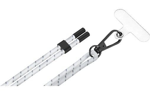 Novodio bandoulière universelle pour Coque pour iPhone - Blanc