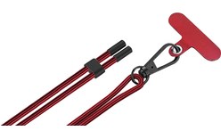 Novodio bandoulière universelle pour Coque pour iPhone - Rouge