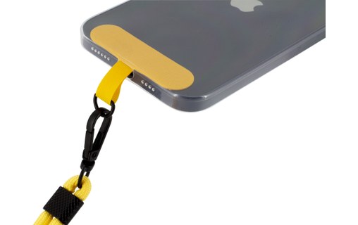 Novodio bandoulière universelle pour Coque pour iPhone - Jaune