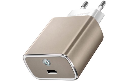 Chargeur double port USB PD30W USB-C / Type-C + QC3.0 avec câble de données  de type C à 8 broches de 1 m, prise AU