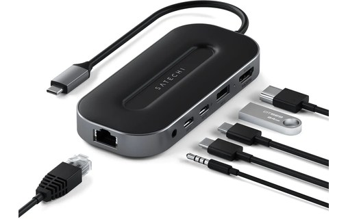 Satechi adaptateur multi-ports USB-C - Ethernet 2,5 Gbit/s
