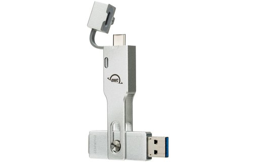 Disque SSD externe de poche 500 Go OWC Envoy Pro mini USB-C & USB-A