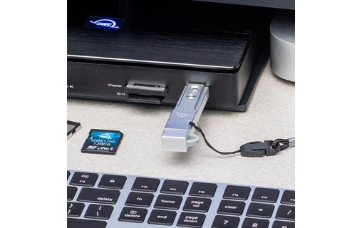 Disque SSD externe de poche 500 Go OWC Envoy Pro mini USB-C & USB-A