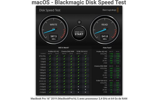 Disque SSD externe de poche 500 Go OWC Envoy Pro mini USB-C & USB-A