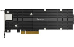Carte PCIe Synology E10M20-T1 - Adaptateur pour 2 SSD M.2 NVMe et 10 GbE RJ45