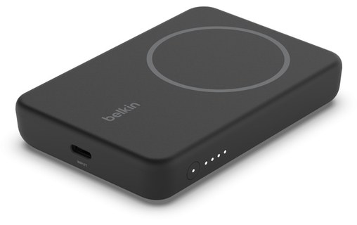 Batterie externe sans fil magnétique 5000 mAh - Belkin BOOST CHARGE - Noir
