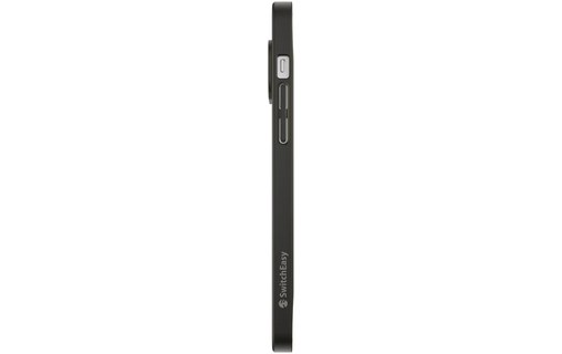 Coque avec MagSafe iPhone 14 Plus - SwitchEasy Gravity M - Noir transparent