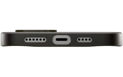 Coque avec MagSafe iPhone 14 Plus - SwitchEasy Gravity M - Noir transparent