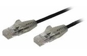 StarTech Câble réseau Ethernet RJ45 Cat6 de 2,5 m - Noir (2.5M SLIM CAT6 CABLE