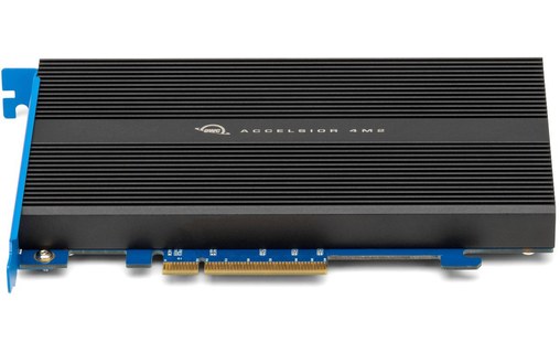 OWC Accelsior 4M2 - Carte PCIe 3.0 pour 4 SSD M.2 NVMe PCIe