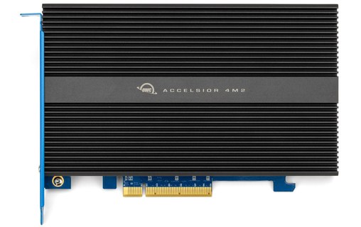 OWC Accelsior 4M2 - Carte PCIe 3.0 pour 4 SSD M.2 NVMe PCIe