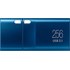 Clé USB-C Samsung 256 Go - Bleu - USB 3.2