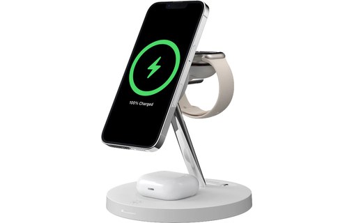 Support de charge 4-en-1 compatible MagSafe iPhone, AirPods, Watch -  SwitchEasy - Chargeur - SWITCHEASY