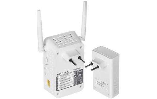Pack de 2 CPL WiFi 5 NETGEAR PLW1000 - 1000 Mbit/s